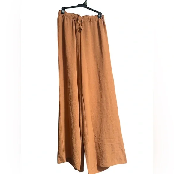 Cupshe Summer Lovin’ Drawstring Wide-Leg Pants - Picture 4 of 6